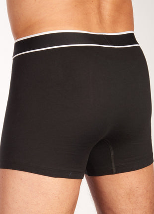 Schiesser short 3 pack 95/5 organic cotton boxer briefs black heren 173983-000 Schiesser boxer lot de 3 95/5 organic cotton boxer briefs black hommes