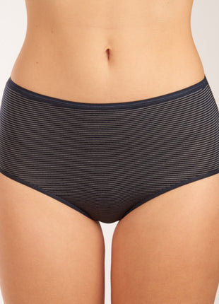 Schiesser slip 2 pack modal essentials midi panties midnight blue dames 162893-804 Schiesser slip lot de 2 modal essentials midi panties midnight blue femmes