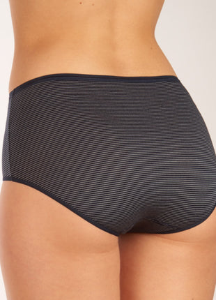 Schiesser slip 2 pack modal essentials midi panties midnight blue dames 162893-804 Schiesser slip lot de 2 modal essentials midi panties midnight blue femmes