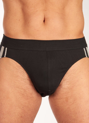 Schiesser slip 3 pack 95/5 organic cotton rio briefs black heren 173815-000 Schiesser slip lot de 3 95/5 organic cotton rio briefs black hommes