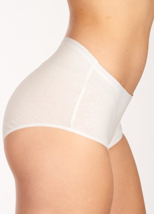 Schiesser slip 3 pack uncover midi briefs white dames 173949-100 Schiesser slip lot de 3 uncover midi briefs white femmes