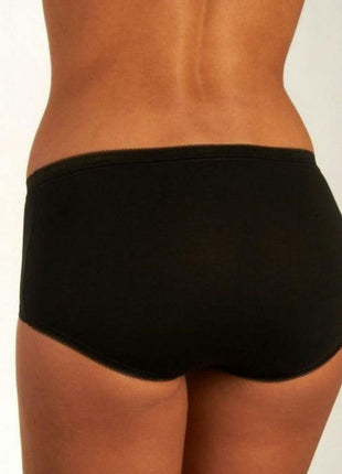 Sloggi slip basic+ midi cotton black dames 10005038-0004 Sloggi slip basic+ midi cotton black femmes