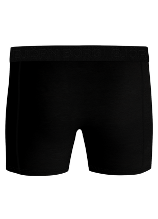Björn Borg short 3-pack bamboo cotton blend boxer black on black men