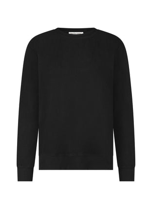 Bamboo Basics knitted sweater black heren