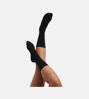 Bamboo Basics sokken 3 paar knitted anklet socks black unisex