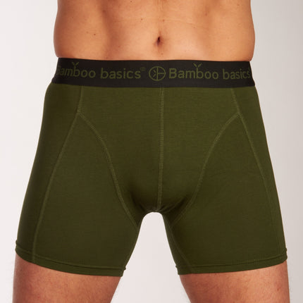 Bamboo Basics short 3 pack knitted boxershorts black army navy heren RICO-017 Bamboo Basics boxer lot de 3 knitted boxershorts black army navy hommes
