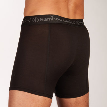 Bamboo Basics short 3 pack knitted boxershorts black heren RICO-009 Bamboo Basics boxer lot de 3 knitted boxershorts black hommes
