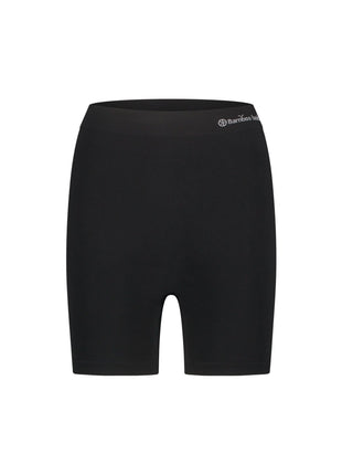 Bamboo Basics short seamless knitted biker short black dames SUZE-001 Bamboo Basics shorty seamless knitted biker short black femmes