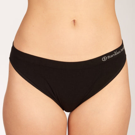 Bamboo Basics slip 3 pack seamless knitted taille slip black dames TESS-001 Bamboo Basics slip lot de 3 seamless knitted taille slip black femmes
