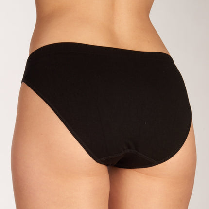 Bamboo Basics slip 3 pack seamless knitted taille slip black dames TESS-001 Bamboo Basics slip lot de 3 seamless knitted taille slip black femmes
