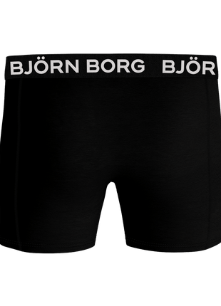 Björn Borg short 3 pack bamboo cotton blend boxer black blue heren