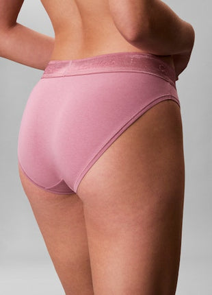 Calvin Klein slip icon cotton modal bikini briefs soft mauve dames