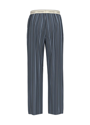 Calvin Klein pyjamabroek cotton poplin sleep pant majorca stripe speakeasy heren LV00NM2944-NJ2 Calvin Klein pantalon de pyjama cotton poplin sleep pant majorca stripe speakeasy hommes