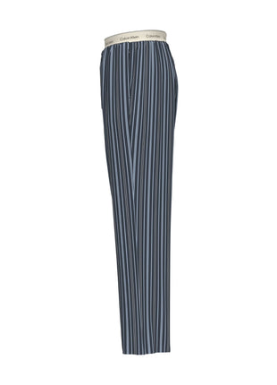 Calvin Klein pyjamabroek cotton poplin sleep pant majorca stripe speakeasy heren LV00NM2944-NJ2 Calvin Klein pantalon de pyjama cotton poplin sleep pant majorca stripe speakeasy hommes
