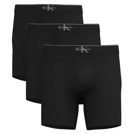 Calvin Klein short 3 pack graphic monogram cotton stretch boxer briefs black heren LV00NB4473-UB1 Calvin Klein boxer lot de 3 graphic monogram cotton stretch boxer briefs black hommes