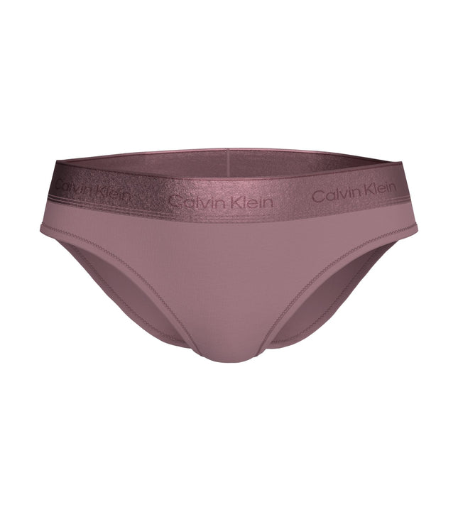 Calvin Klein slip icon cotton modal bikini briefs soft mauve dames LV00QF8827-41I Calvin Klein slip icon cotton modal bikini briefs soft mauve femmes