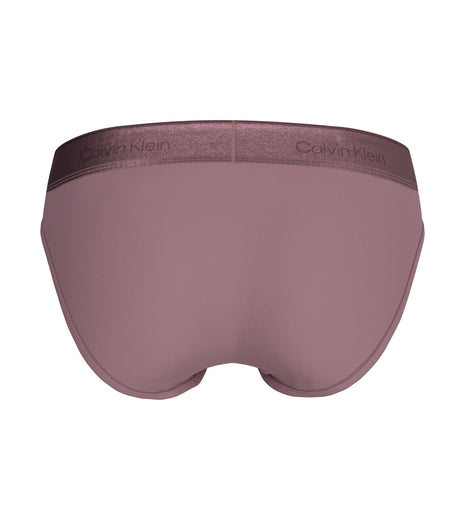 Calvin Klein slip icon cotton modal bikini briefs soft mauve dames LV00QF8827-41I Calvin Klein slip icon cotton modal bikini briefs soft mauve femmes