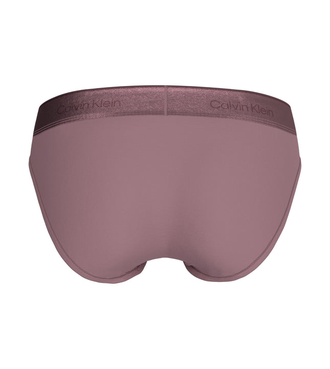Calvin Klein slip icon cotton modal bikini briefs soft mauve dames LV00QF8827-41I Calvin Klein slip icon cotton modal bikini briefs soft mauve femmes