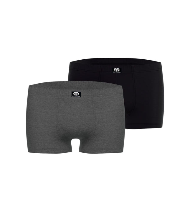 Ceceba short 2 pack konvex grey / black heren 10171-6061-861 Ceceba boxer lot de 2 konvex grey / black hommes
