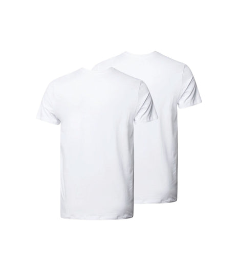 Ceceba t-shirt v-hals 2 pack konvex white heren 31064-6061-110 Ceceba t-shirt col v lot de 2 konvex white hommes
