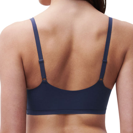 Chantelle bh topje softstretch padded bralette marine blue dames C16A20-023 Chantelle brassière softstretch padded bralette marine blue femmes