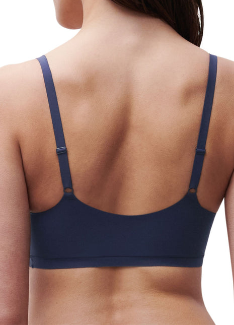 Chantelle bh topje softstretch padded bralette marine blue dames C16A20-023 Chantelle brassière softstretch padded bralette marine blue femmes
