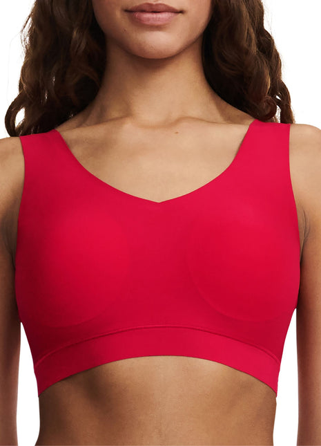 Chantelle bh topje softstretch padded top poppy red dames C16A10-0YU Chantelle brassière softstretch padded top poppy red femmes