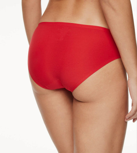 Chantelle slip softstretch bikini brief poppy red dames C26430-0YU Chantelle slip softstretch bikini brief poppy red femmes