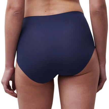 Chantelle slip softstretch high waist brief marine blue dames C26470-023 Chantelle slip softstretch high waist brief marine blue femmes