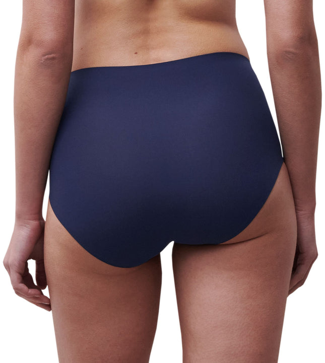 Chantelle slip softstretch high waist brief marine blue dames C26470-023 Chantelle slip softstretch high waist brief marine blue femmes