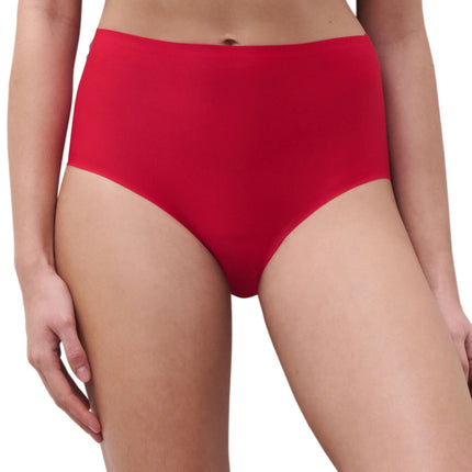 Chantelle slip softstretch high waist brief poppy red dames C26470-0YU Chantelle slip softstretch high waist brief poppy red femmes