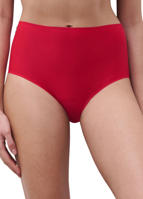 Chantelle slip softstretch high waist brief poppy red dames C26470-0YU Chantelle slip softstretch high waist brief poppy red femmes