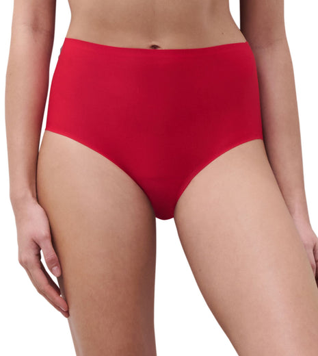 Chantelle slip softstretch high waist brief poppy red dames C26470-0YU Chantelle slip softstretch high waist brief poppy red femmes
