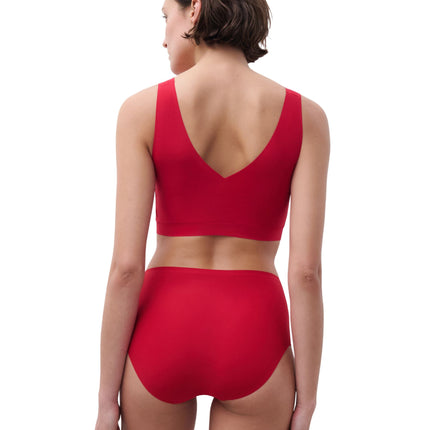 Chantelle slip softstretch high waist brief poppy red dames C26470-0YU Chantelle slip softstretch high waist brief poppy red femmes
