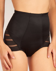 Dim corrigerende highwaist slip diam's control high waist panty black dames D00IV-0HZ Dim slip highwaist sculptante diam's control high waist panty black femmes
