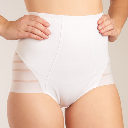 Dim corrigerende highwaist slip diam's control high waist panty white dames D00IV-0HY Dim slip highwaist sculptante diam's control high waist panty white femmes
