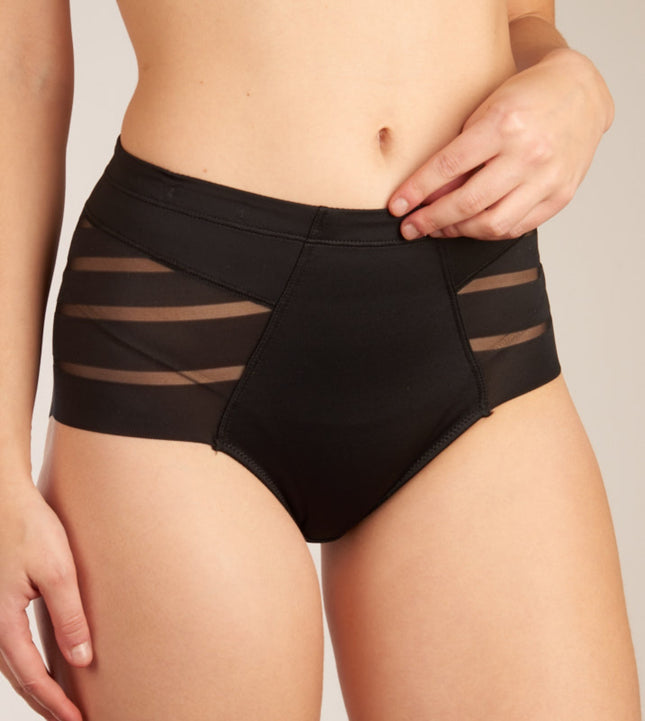 Dim corrigerende maxi slip diam's control medium black dames D00IT-0HZ Dim slip maxi sculptante diam's control medium black femmes
