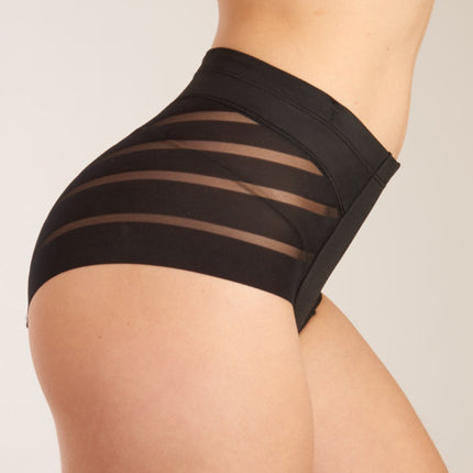 Dim corrigerende maxi slip diam's control medium black dames D00IT-0HZ Dim slip maxi sculptante diam's control medium black femmes
