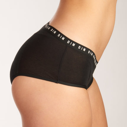 Dim menstruatie slip period panty protect high flow black dames D0AYB-0HZ Dim slip menstruel period panty protect high flow black femmes
