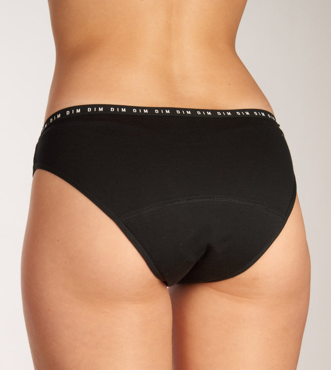 Dim menstruatie slip period panty protect medium flow black dames D0AY7-0HZ Dim slip menstruel period panty protect medium flow black femmes

