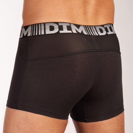 Dim short 2 pack 3d flex air boxers black / grey heren  D01N1-9LU Dim boxer lot de 2 3d flex air boxers black / grey hommes
