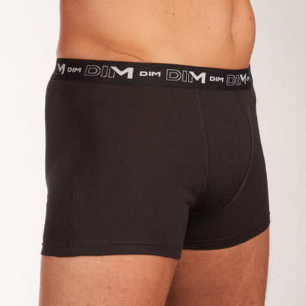 Dim short 3 pack cotton stretch boxer black heren D6596-0HZ Dim boxer lot de 3 cotton stretch boxer black hommes
