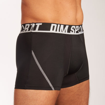 Dim short 3 pack microfibre boxer sport dark navy / blue / black heren D08EW-A9N Dim boxer lot de 3 microfibre boxer sport dark navy / blue / black hommes
