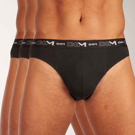 Dim slip 3 pack cotton stretch boxer black heren D6595-0HZ Dim slip lot de 3 cotton stretch boxer black hommes
