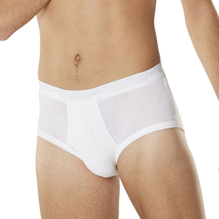 Dulcia slip cool extensible mesh white heren 952-8400-white Dulcia slip cool extensible mesh white hommes