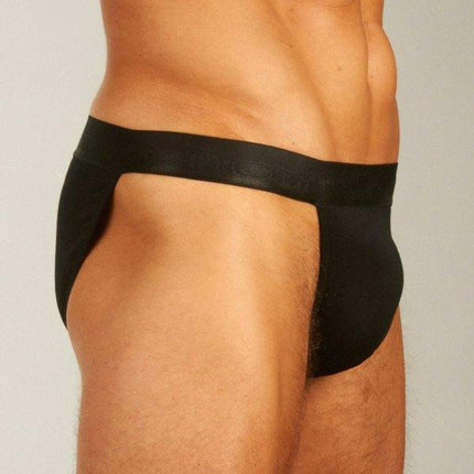 Hom slip classic tanga briefs black heren 400413-0004 Hom slip classic tanga briefs black hommes
