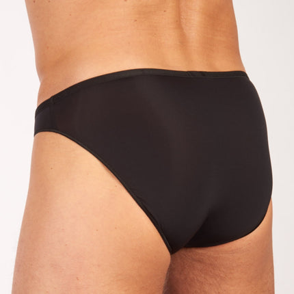 Hom slip plumes micro briefs black heren 404756-0004 Hom slip plumes micro briefs black hommes
