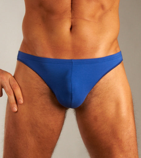 Hom string freddy g-string blue heren 400202-00BI Hom string freddy g-string blue hommes
