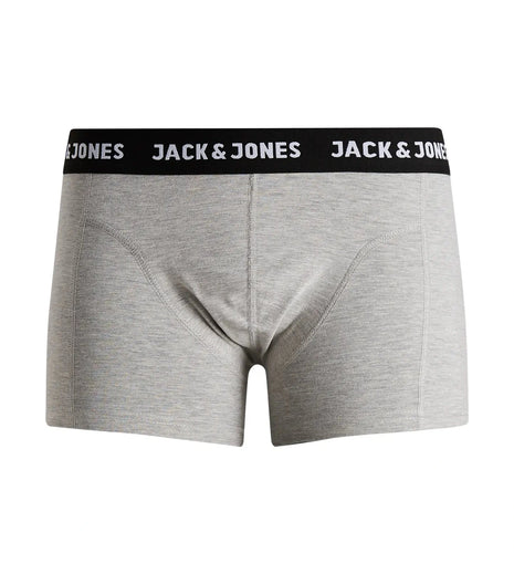 Jack & Jones short 3 pack jacanthony trunks black blue night heren