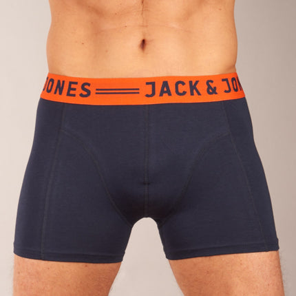Jack & Jones short 3 pack jaclichfield trunks burgundy heren 12113943-2345331 Jack & Jones boxer lot de 3 jaclichfield trunks burgundy hommes
